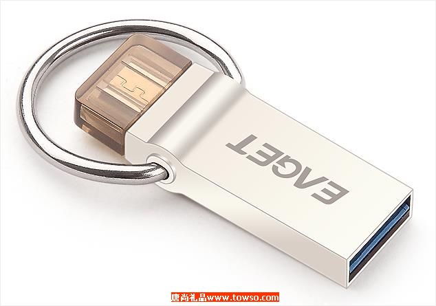 6gu盘 USB3.0高速金属创意定制otg手机电脑双插头u盘16g